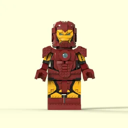 Minifig-Scale Stark Sentinel - X-Men