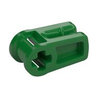 Lego Wire Clip with Axle Hole / Green