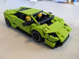 Lamborghini Murcielago 8stud wide - Lime