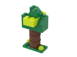 BYGGLEK Small oak tree