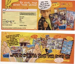 1996 Insert - Lego Club UK (1000426)