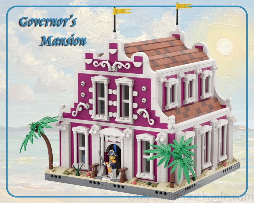 Lego Governor's Mansion - Seafarer's Bay