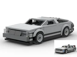 Delorean DMC-12 and Delorean Time Machine