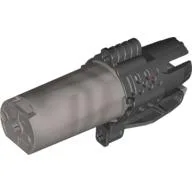 Launcher, Large Figure Weapon Cannon, Midak Skyblaster with Black Housing [Complete Assembly] / Pearl Light Gray