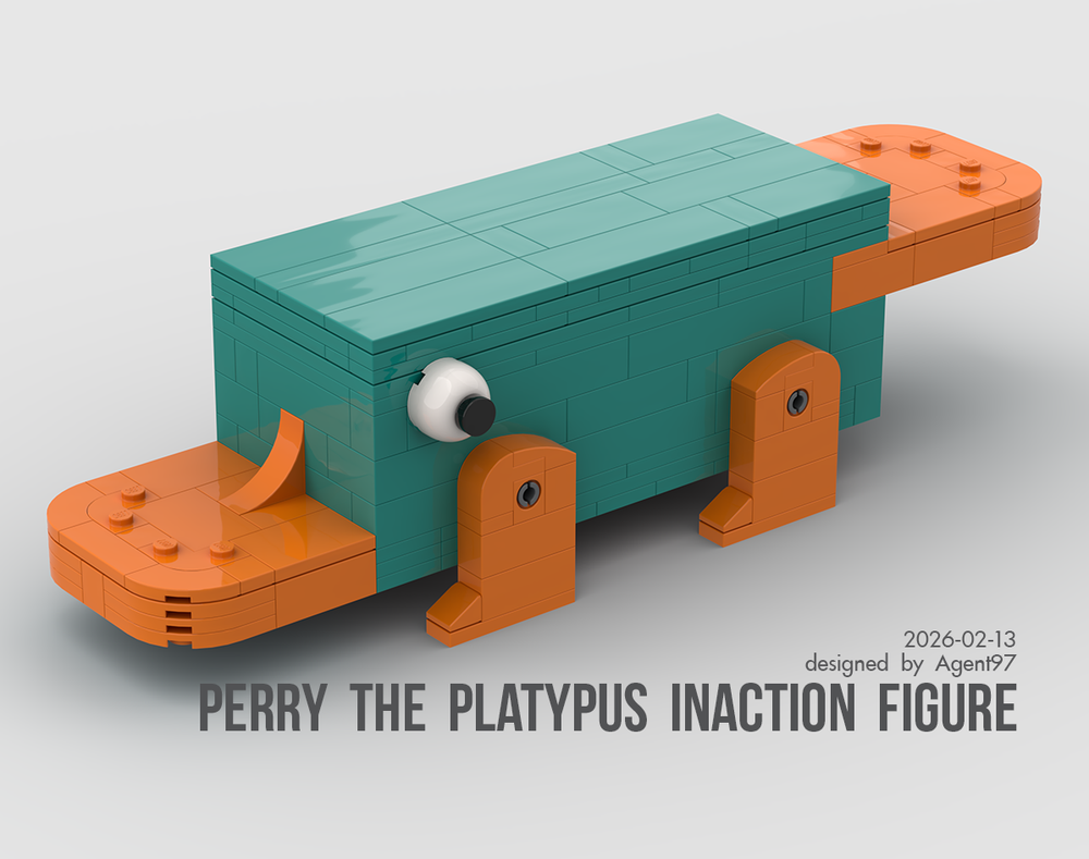 Lego Perry the Platypus Inaction Figure