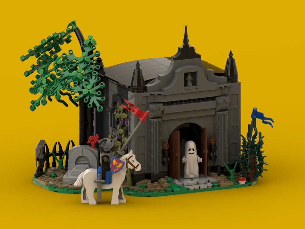 Lego 6034 - Black Monarch's Ghost - MOC
