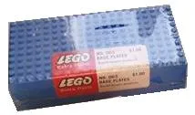 Five Large Base Plates - Blue