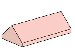2 x 4 Sand Red Ridge Roof Tiles Steep Slope