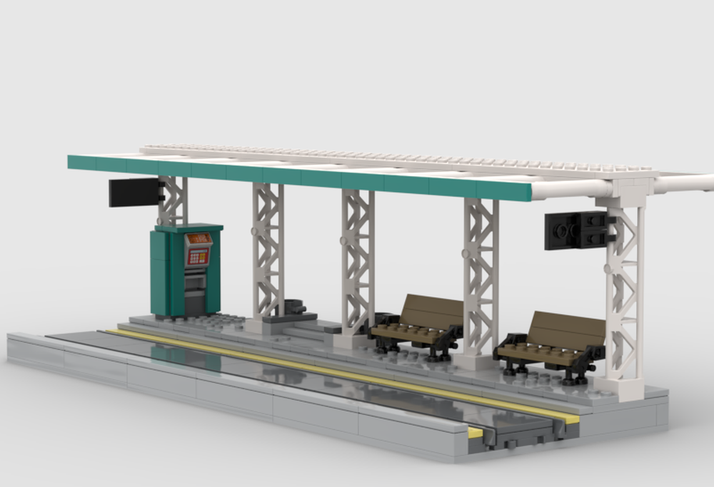 Lego Main Street Tram Station