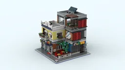 Town House Pet Shop & Café MOC of 31097