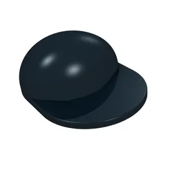 Hat / Cap Long Peak [Plain] / Black