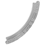 Lego Technic Gear Rack 1/4 Circle 11 x 11, 35 Teeth / Trans-Clear