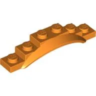 Wheel Arch, Mudguard, 1 1/2 x 6 x 1 [Arch Extended] / Orange