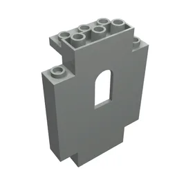 Panel 2 x 5 x 6 Wall with Arched Window / Light Gray