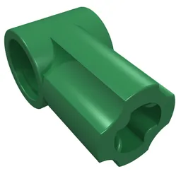 Technic Axle and Pin Connector Angled #1 / Green