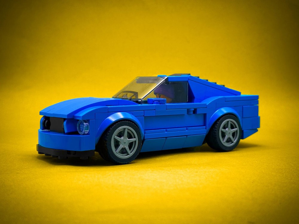 Lego Built Tough Mustang 5th Gen