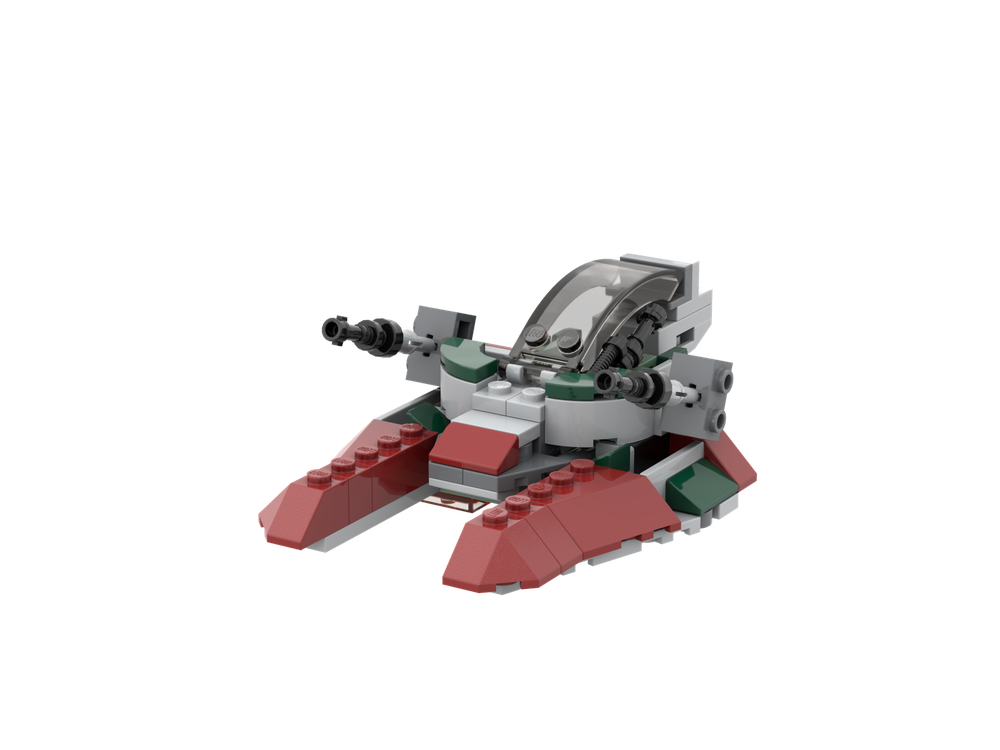 Lego 75344 Alt Build- Boba's Saber Tank