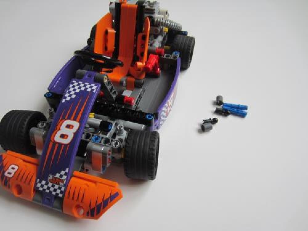 Lego 42048 STEERING PROBLEM SOLVED!