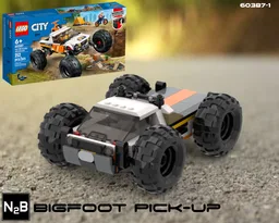 Bigfoot Pick-Up LEGO 60387 alternate build 1
