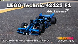 [MOC] LEGO Technic 42123 McLaren Senna GTR F1 Car