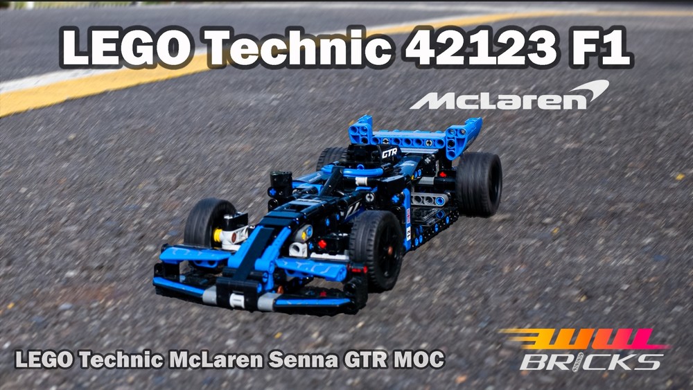 Lego [MOC] LEGO Technic 42123 McLaren Senna GTR F1 Car