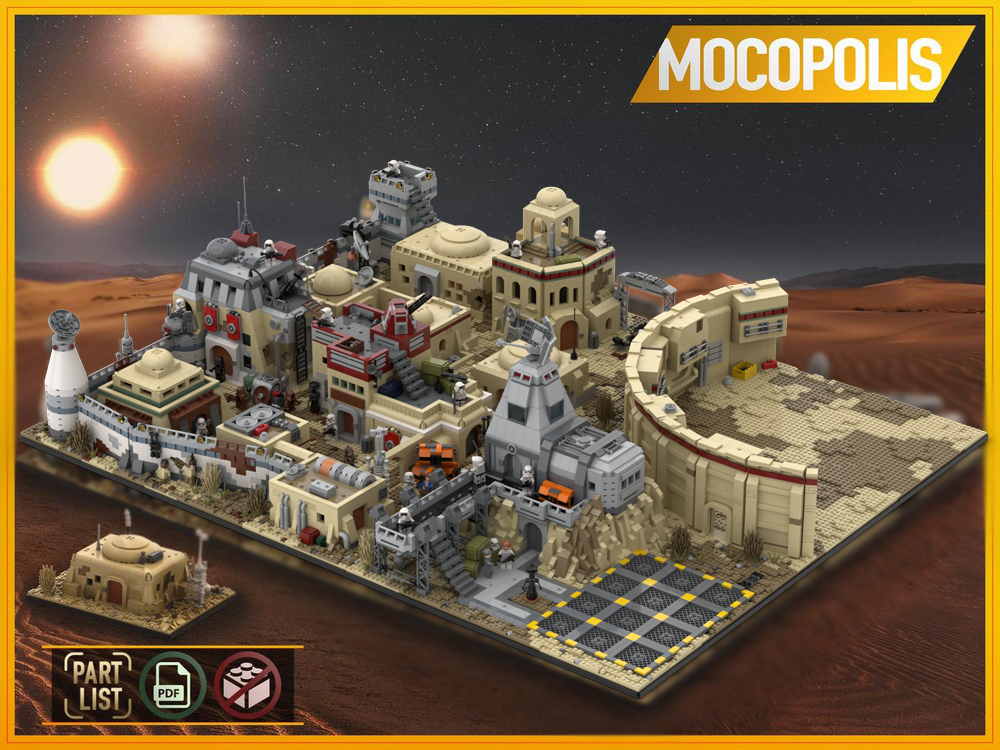 LEGO MOC SW Tatooine Mos Eisley Cantina Chapter 2