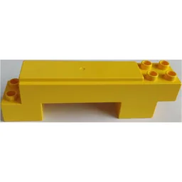 Duplo Road Section Straight 2 x 7 x 2 / Yellow