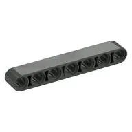 Technic Beam 1 x 7 Thick / Pearl Dark Gray