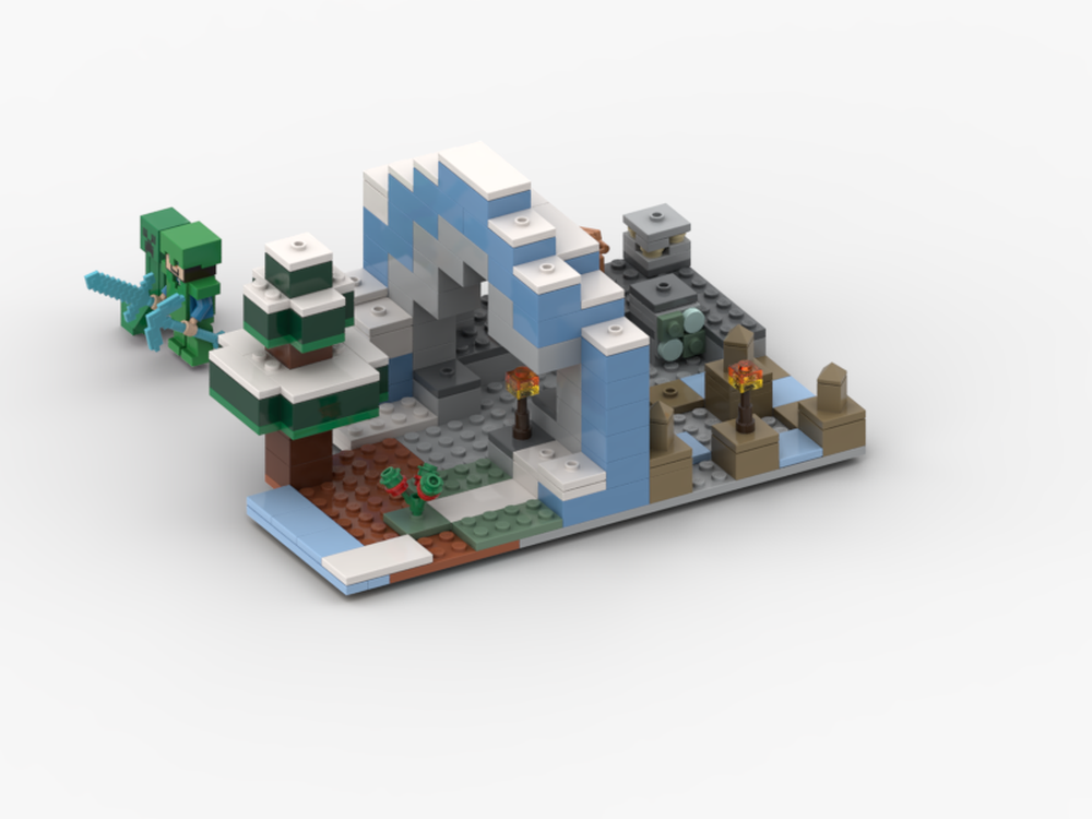 Lego ice cave