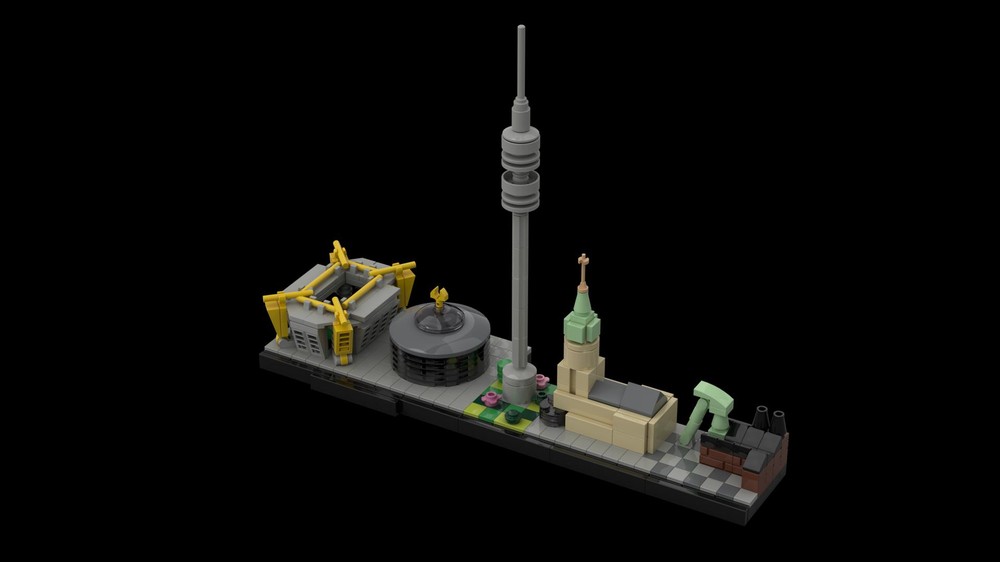 Lego Dortmund Skyline LEgo Architecture
