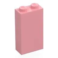 Brick 1 x 2 x 3 with Bottom Stud Holder / Warm Pink