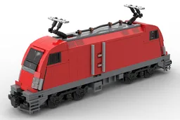 Modern European/Austrian City Express Train: Locomotive