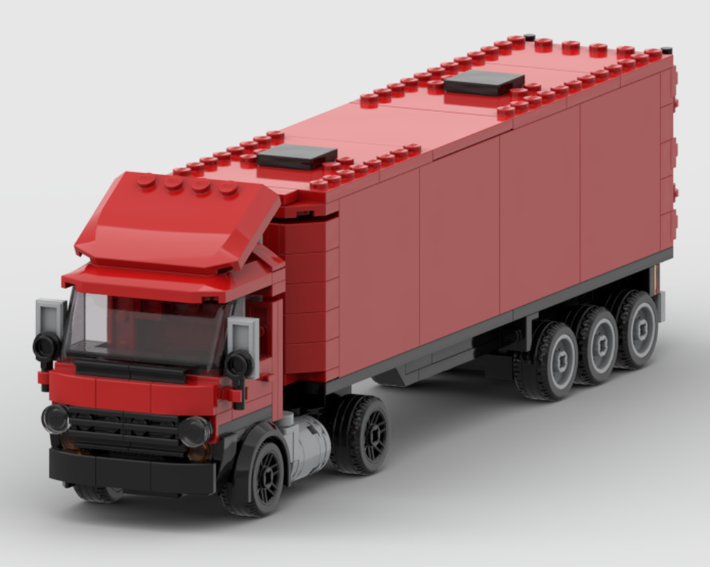 Lego 80s Italian Truck