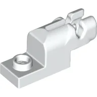 Launcher, Plate Special 1 x 2 with Mini Blaster / White