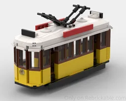 Old lego tram