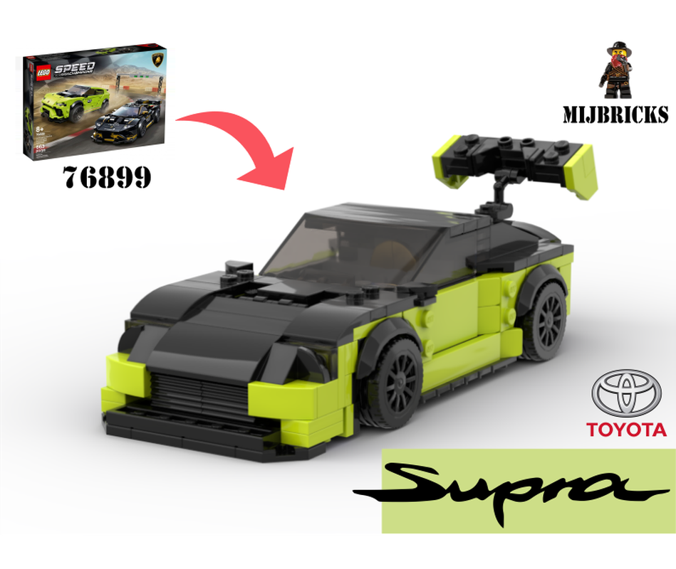 Lego 76899 - Toyota Supra Mk4 (Customizable)
