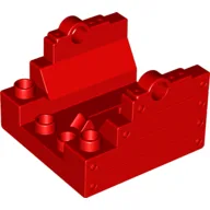 Duplo Cannon Base 4 x 4 / Red