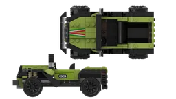 76899 Windowless Jeep