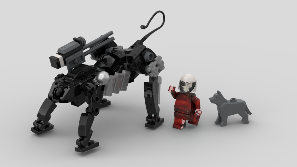 Lego Metal Gear 4 Crying Wolf