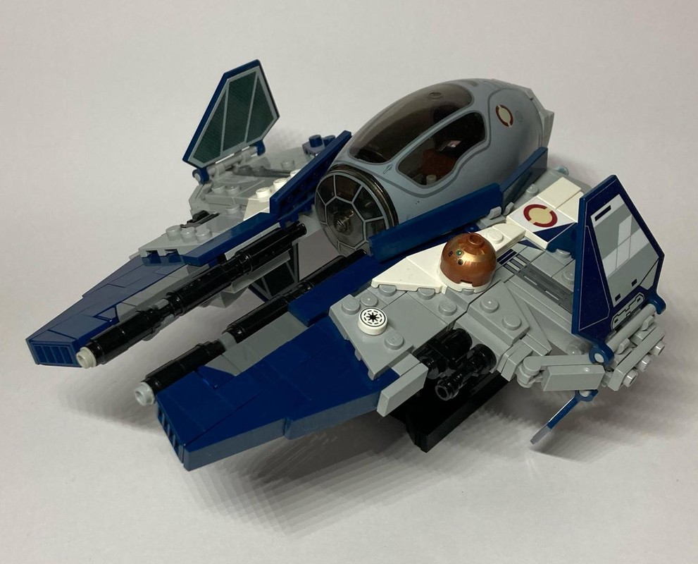 Lego Obi-Wan's Interceptor (blue)