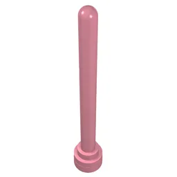 Antenna 1 x 4 with Rounded Top / Pink