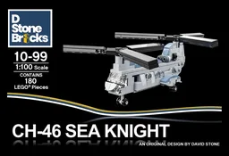 CH-46 "Phrog" Sea Knight 1:100 Helicopter