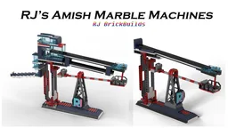 RJ's Amish Marble Machines (Non-Tensegrity Versions)