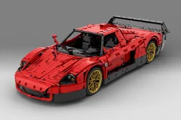 Maserati MC12 (1:8) Red