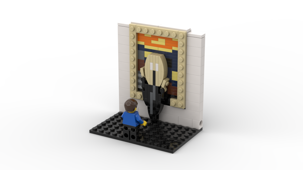 Lego 3D Mini Masterpiece - The Scream