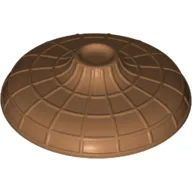 Hat Conical Asian with Raised Center / Medium Nougat