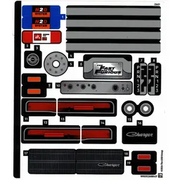 Sticker Sheet for Set 42231-1 / [No Color/Any Color]