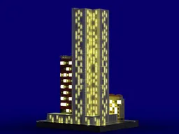 611 Place at 1/650th Scale