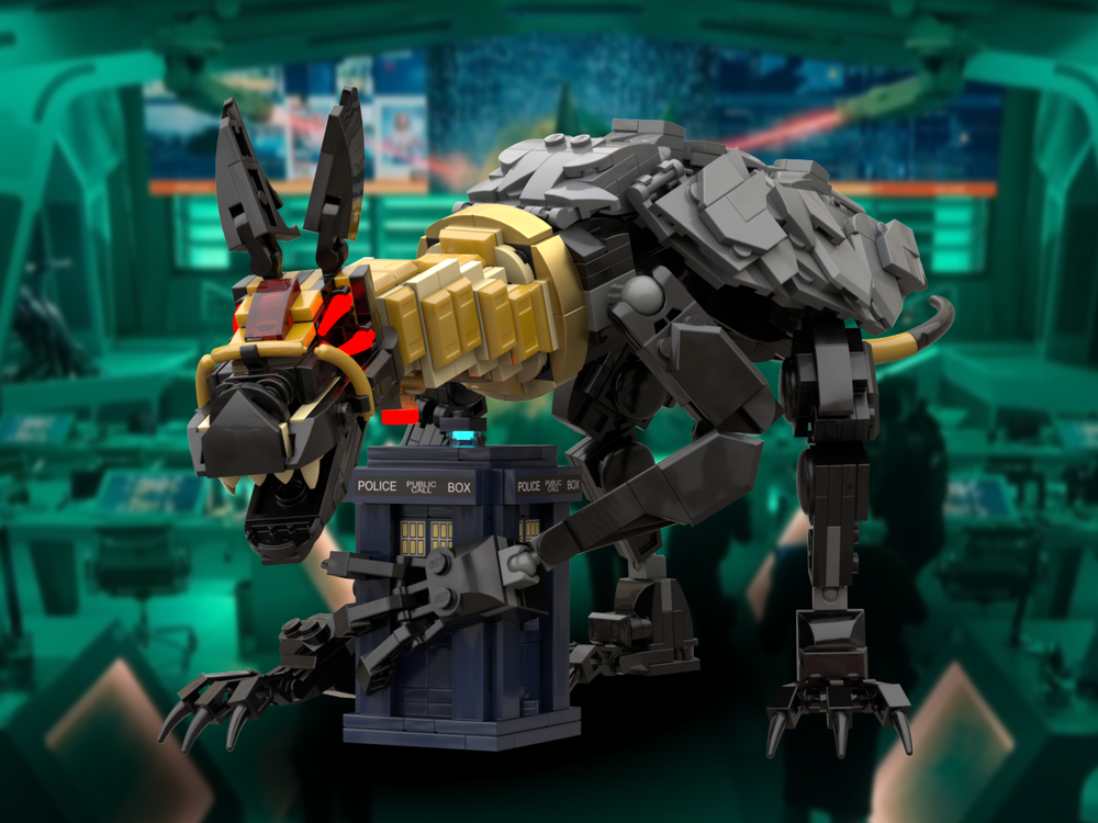 Lego Sutekh (Doctor who) and Tardis