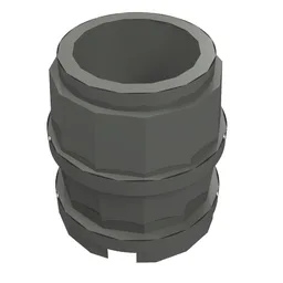 Barrel 2 x 2 x 2 / Dark Bluish Gray